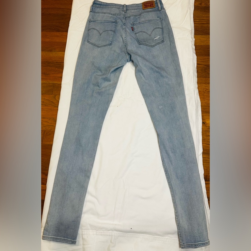 Levi's Sky Blue High Rise Women's Jeans - Picture 11 of 11
